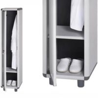 Garofalo Easy Spogliatoio 1 Anta con Serratura – Armadietto Sporco/Pulito in Plastica di Alta Qualità Professionale 39x175x39 cm - immagine 3