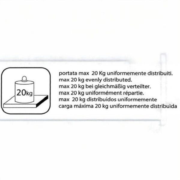 Garofalo Easy Spogliatoio 1 Anta con Serratura – Armadietto Sporco/Pulito in Plastica di Alta Qualità Professionale 39x175x39 cm - immagine 5