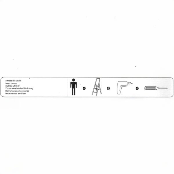 Garofalo Easy Spogliatoio 1 Anta con Serratura – Armadietto Sporco/Pulito in Plastica di Alta Qualità Professionale 39x175x39 cm - immagine 7