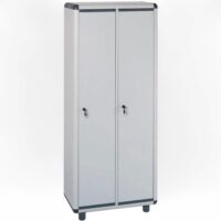Garofalo Easy Spogliatoio 2 Ante – Armadietto Professionale Sporco/Pulito con Serratura – L72xP39xH175 cm in Plastica di Altissima Qualità - immagine 2