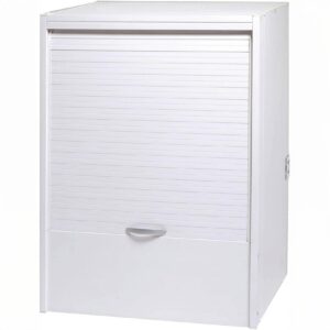 Garofalo Mobile Coprilavatrice Roll Up Bianco – Apertura a Serranda Verticale