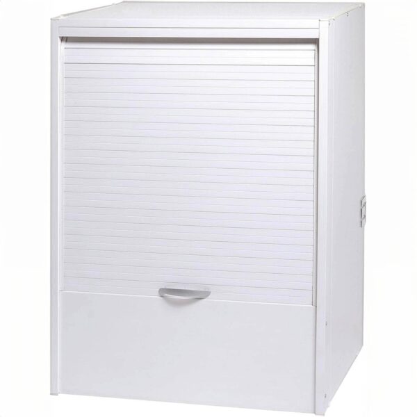 Garofalo Mobile Coprilavatrice Roll Up Bianco – Apertura a Serranda Verticale