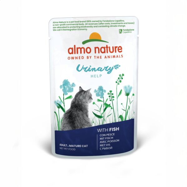 Almo Nature Urinary Help Gatti Adulti – 30 Bustine da 70g (2,1 kg Totali) – Alimento Umido al Pollo per Vie Urinarie - immagine 5
