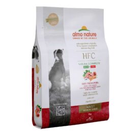 Almo Nature HFC Adult M-L – Sacco da 8 kg – Crocchette per Cani Adulti Taglia Media e Grande al Maiale Fresco