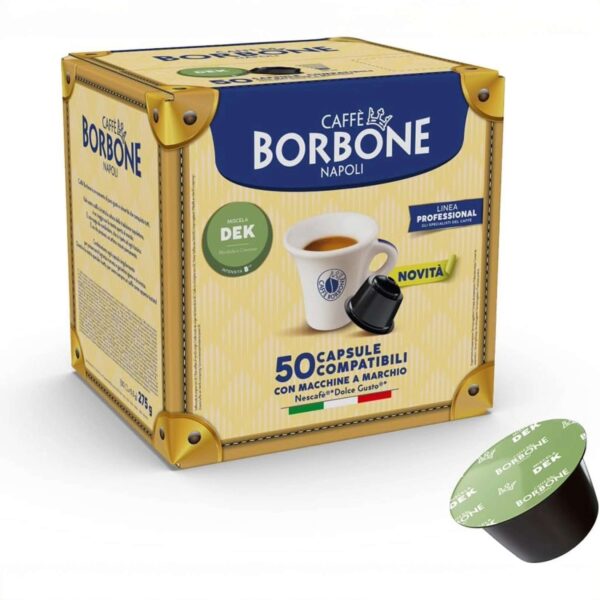 Caffè Borbone Capsule Compatibili Dolce Gusto Decaffeinato – Gusto Ricco Senza Caffeina - immagine 2