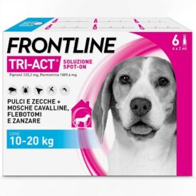 FRONTLINE Triact 6 Pipette per Cani Taglia M (10-20 kg)