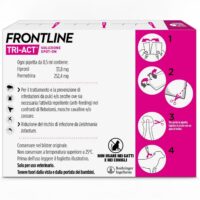 Frontline Triact 3 Pipette per Cani Taglia XS (2-5 kg) – Antiparassitario Lunga Durata Contro Pulci, Zecche, Zanzare, Pappataci e Leishmaniosi - immagine 2
