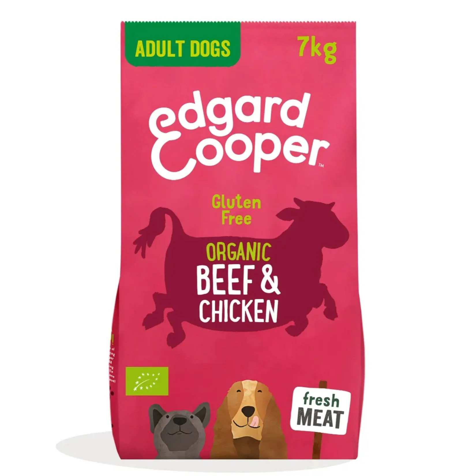 Edgard & Cooper Crocchette Cani Adulti 7 Kg – Manzo e Pollo Biologici – Alimentazione Naturale e Bilanciata - immagine 1