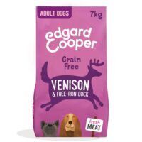 Edgard & Cooper Crocchette Cani Adulti 7 Kg – Cervo e Anatra – Nutrizione Naturale e Completa