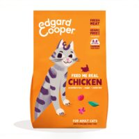 Edgard & Cooper Crocchette Gatti 4Kg – Pollo Fresco – Alimento Naturale e Ricco di Proteine per Gatti Adulti