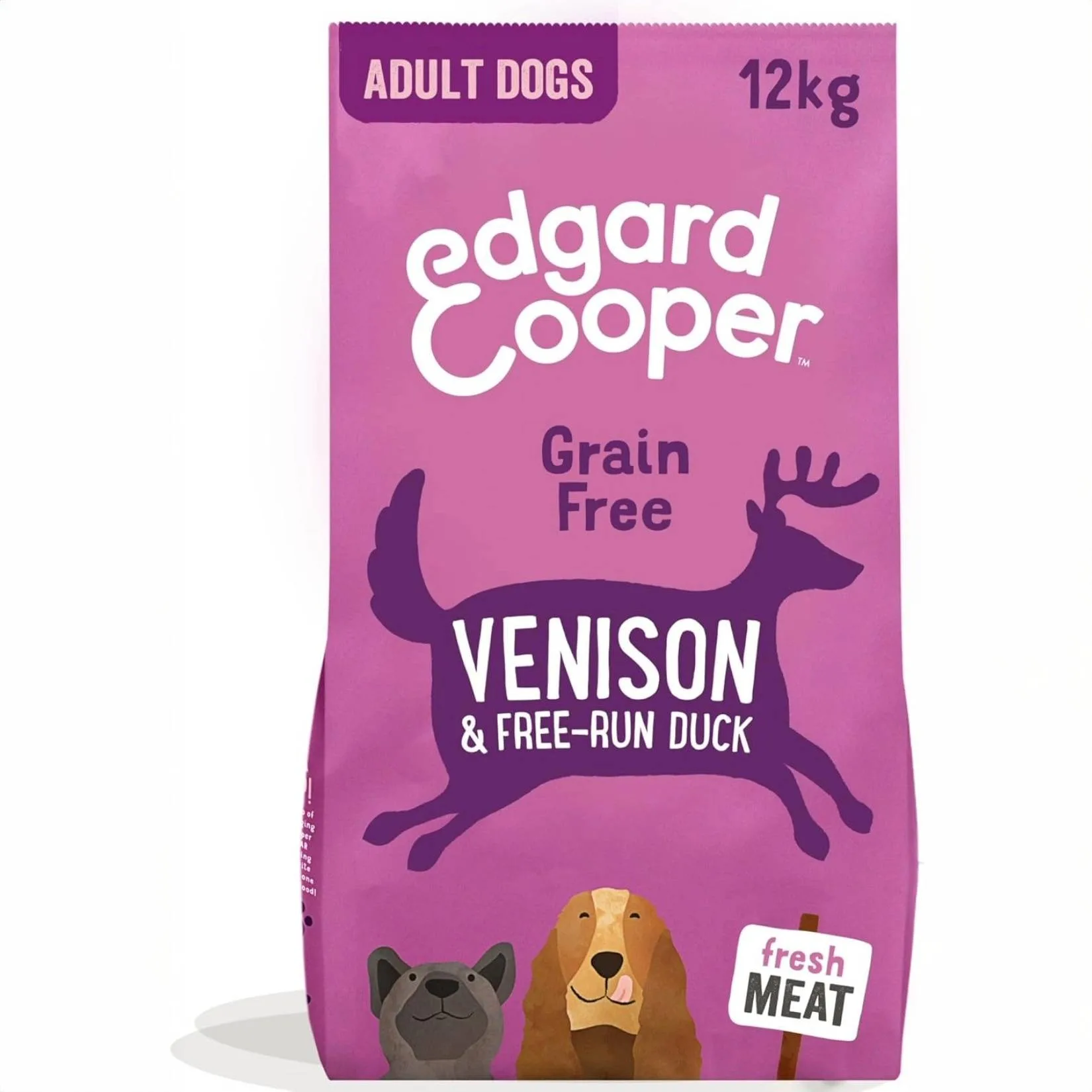 18279-jpg.webp Edgard & Cooper Crocchette Cani Adulti 12Kg – Cervo e Anatra – Alimento Secco Naturale e Nutriente per Cani di Taglia Media e Grande - immagine 1
