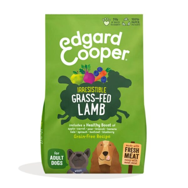 Edgard & Cooper Crocchette Cani Adulti 7Kg – Agnello Fresco – Alimento Naturale e Nutriente per Cani di Taglia Media e Grande - immagine 3