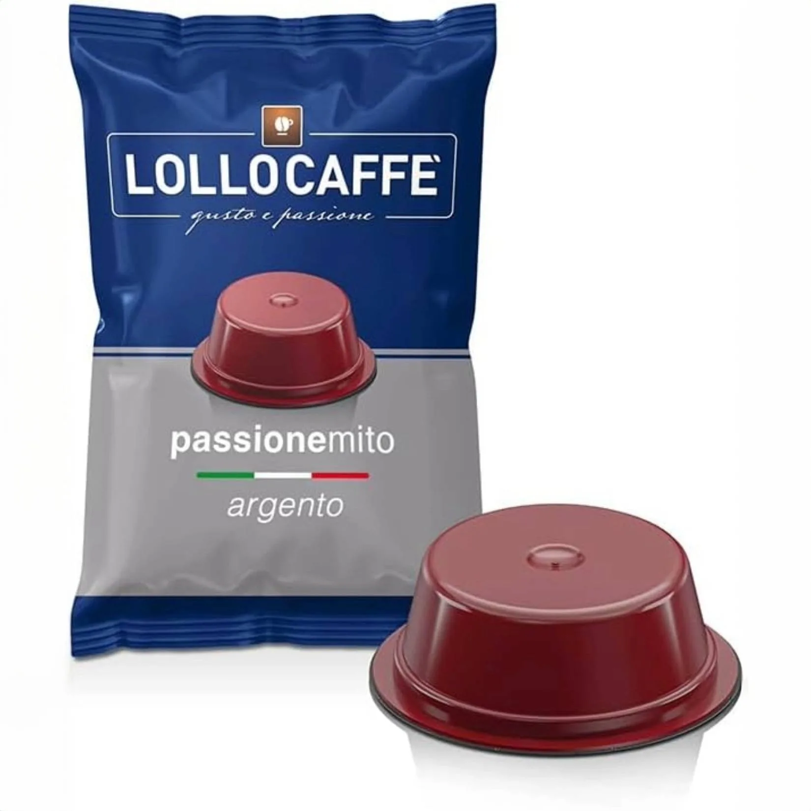 Capsule Caffè Lollo A Modo Mio Argento – Gusto Intenso e Crema Ricca – Compatibili Lavazza - immagine 3