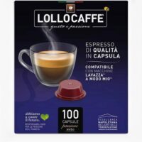 Capsule Caffè Lollo A Modo Mio Argento – Gusto Intenso e Crema Ricca – Compatibili Lavazza - immagine 5