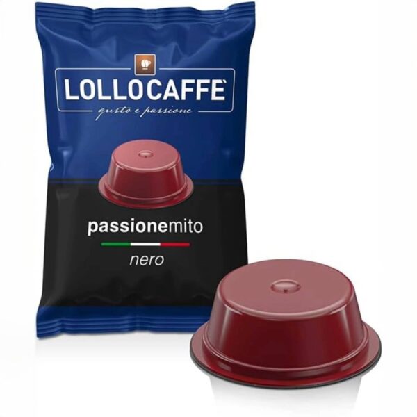 Capsule Caffè Lollo A Modo Mio Miscela Nera – Gusto Forte e Deciso – Compatibili Lavazza - immagine 3