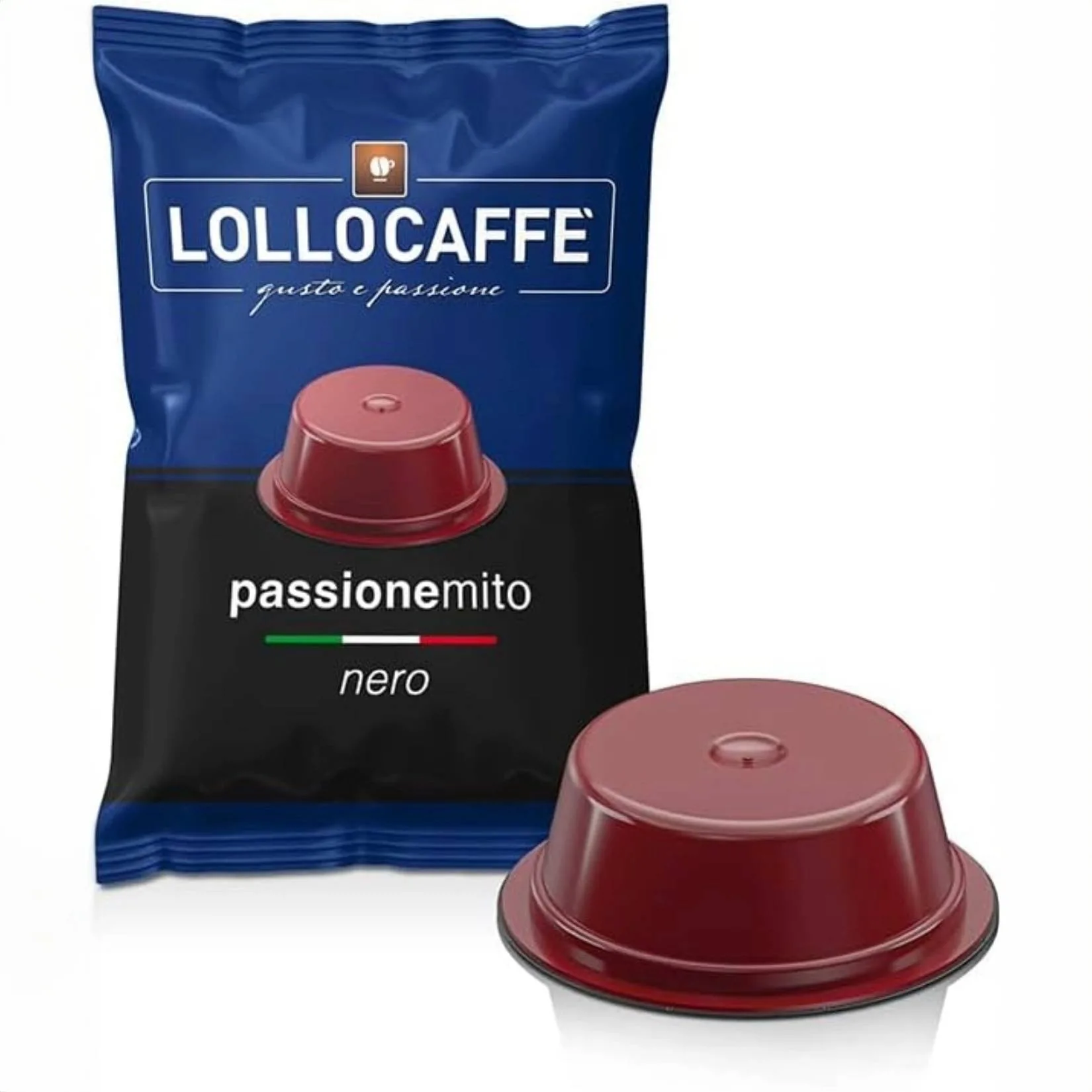 Capsule Caffè Lollo A Modo Mio Miscela Nera – Gusto Forte e Deciso – Compatibili Lavazza - immagine 3