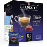 Capsule Caffè Lollo A Modo Mio Miscela Nera – Gusto Forte e Deciso – Compatibili Lavazza - immagine 4