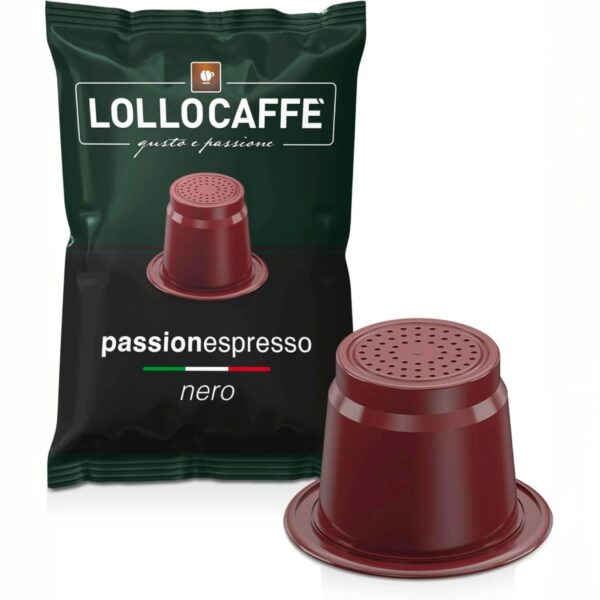 Caffè Lollo Miscela Nera – Capsule Nespresso Compatibili, Forte e Cremoso - immagine 3