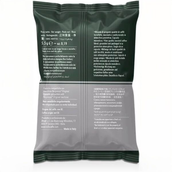 Caffè Lollo Argento – Capsule Compatibili Nespresso, Gusto Intenso e Bilanciato - immagine 2