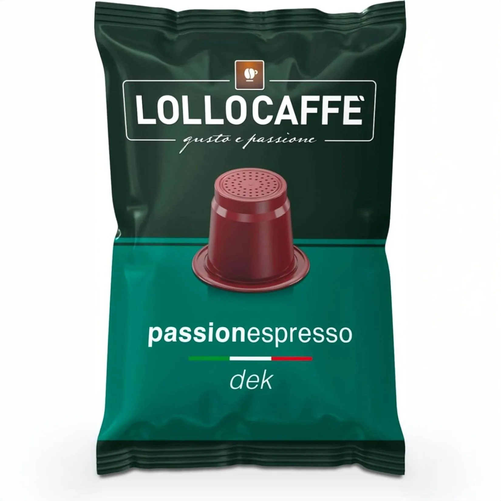 Capsule compatibili Nespresso Caffè Lollo Decaffeinato Capsule compatibili Nespresso Caffè Lollo Decaffeinato