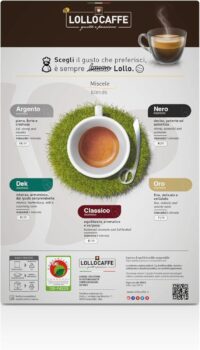 Caffè Lollo Miscela Argento – Cialde ESE 44mm Compatibili, Gusto Intenso e Cremoso - immagine 7