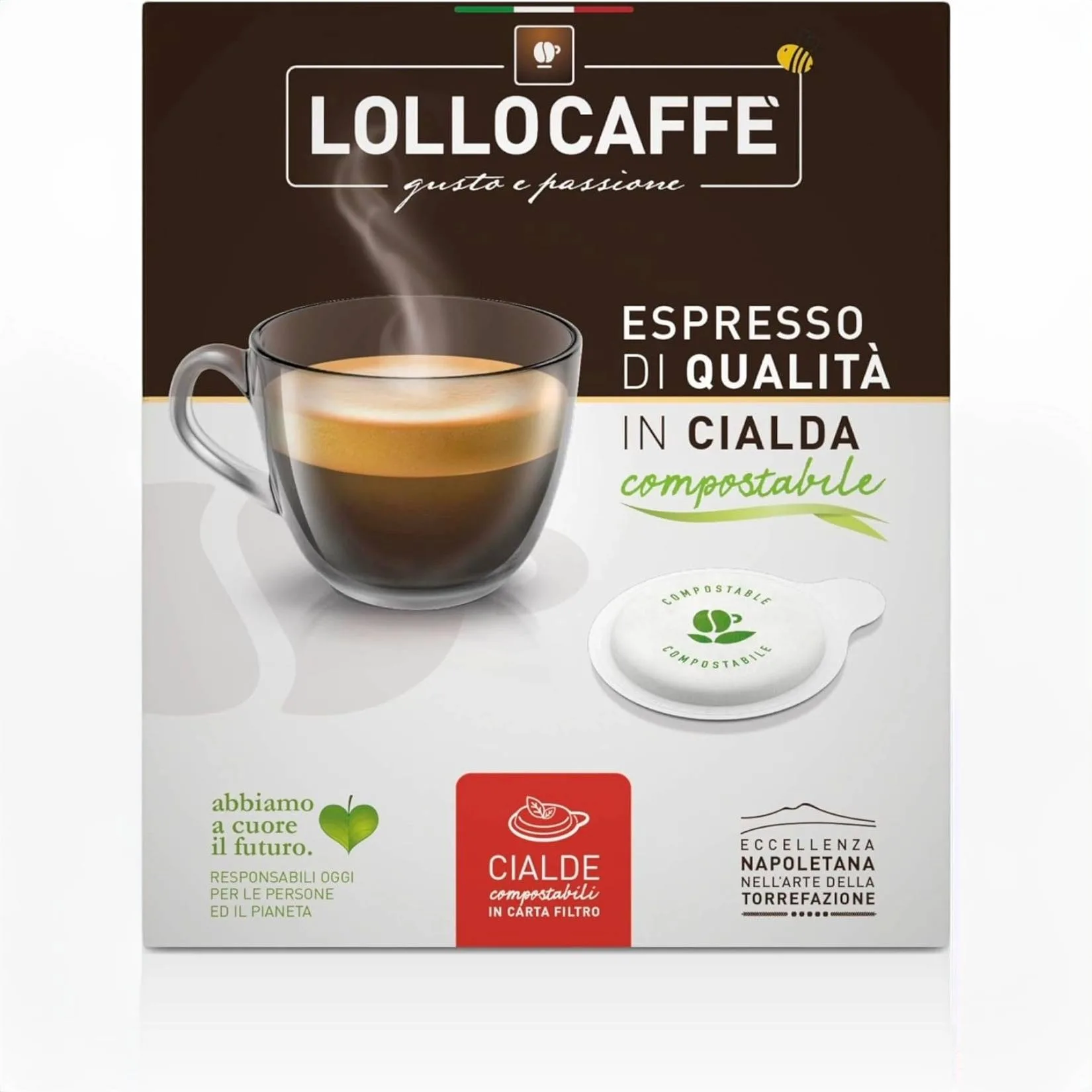 Caffè Lollo Miscela Classica – Cialde ESE 44mm Compatibili, Gusto Equilibrato e Aromatico - immagine 4