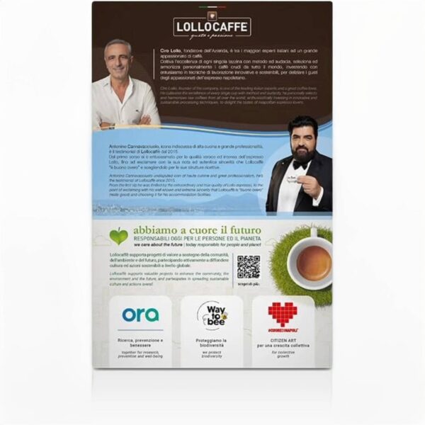 Caffè Lollo Miscela Classica – Cialde ESE 44mm Compatibili, Gusto Equilibrato e Aromatico - immagine 5