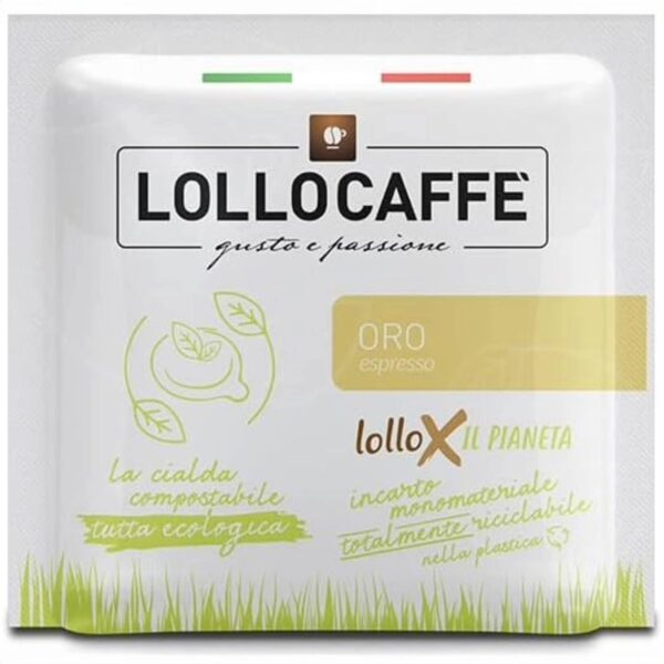 Caffè Lollo Miscela Oro – Cialde ESE 44 mm
