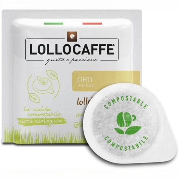 Caffè Lollo Miscela Oro – Cialde ESE 44mm Compatibili, Gusto Equilibrato e Cremoso - immagine 3