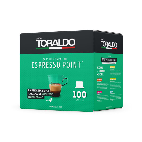 Caffè Toraldo Miscela Classica – Capsule Compatibili Espresso Point – Espresso Bilanciato e Aromatico per Tutti i Giorni - immagine 1