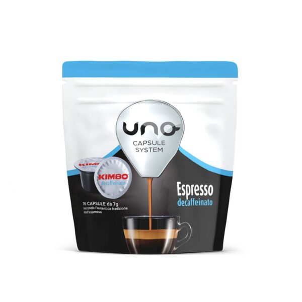 Caffè Kimbo Decaffeinato - Capsule Compatibili Uno System – Gusto Ricco Senza Caffeina - immagine 3