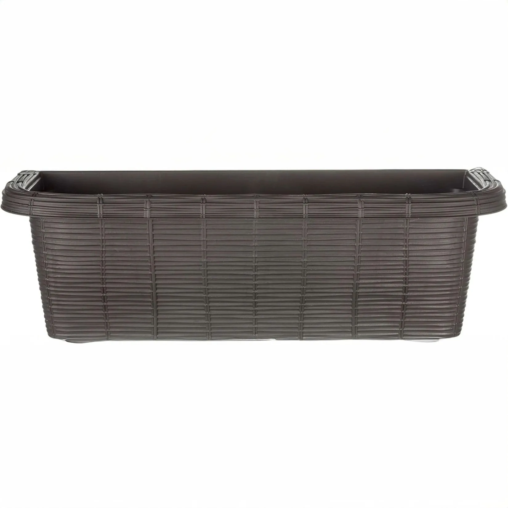 Bama Fioriera Rondine Paglia da Balcone 60x20x18,5 cm – Colore Antracite, Design Elegante per Esterni - immagine 2