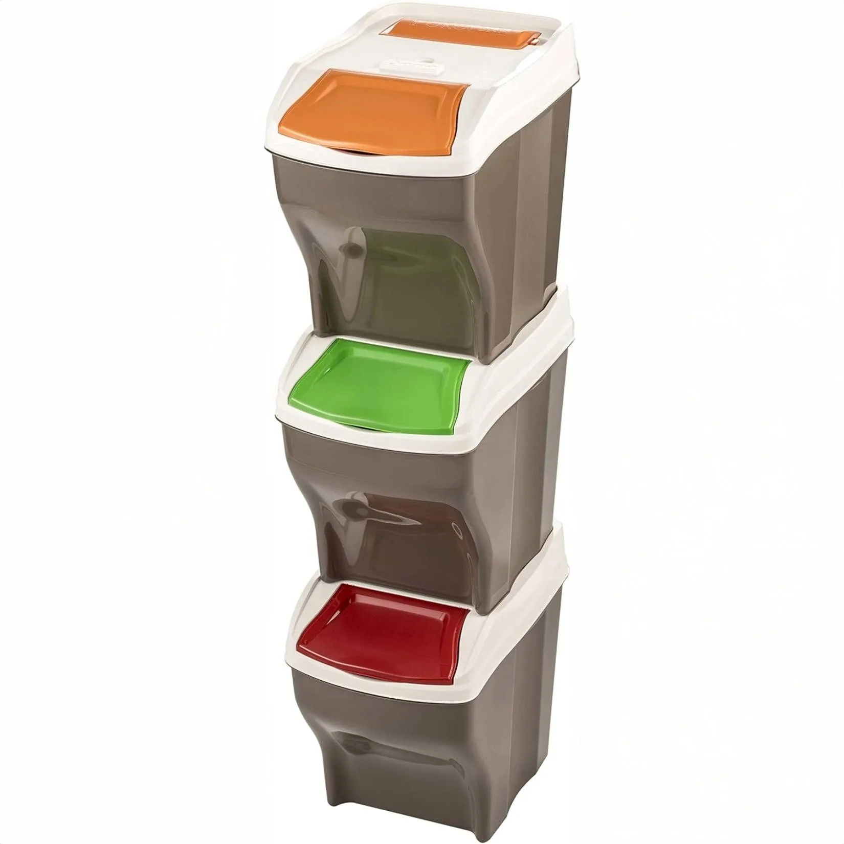 Set 3 pattumiere Poker Plus 27 L