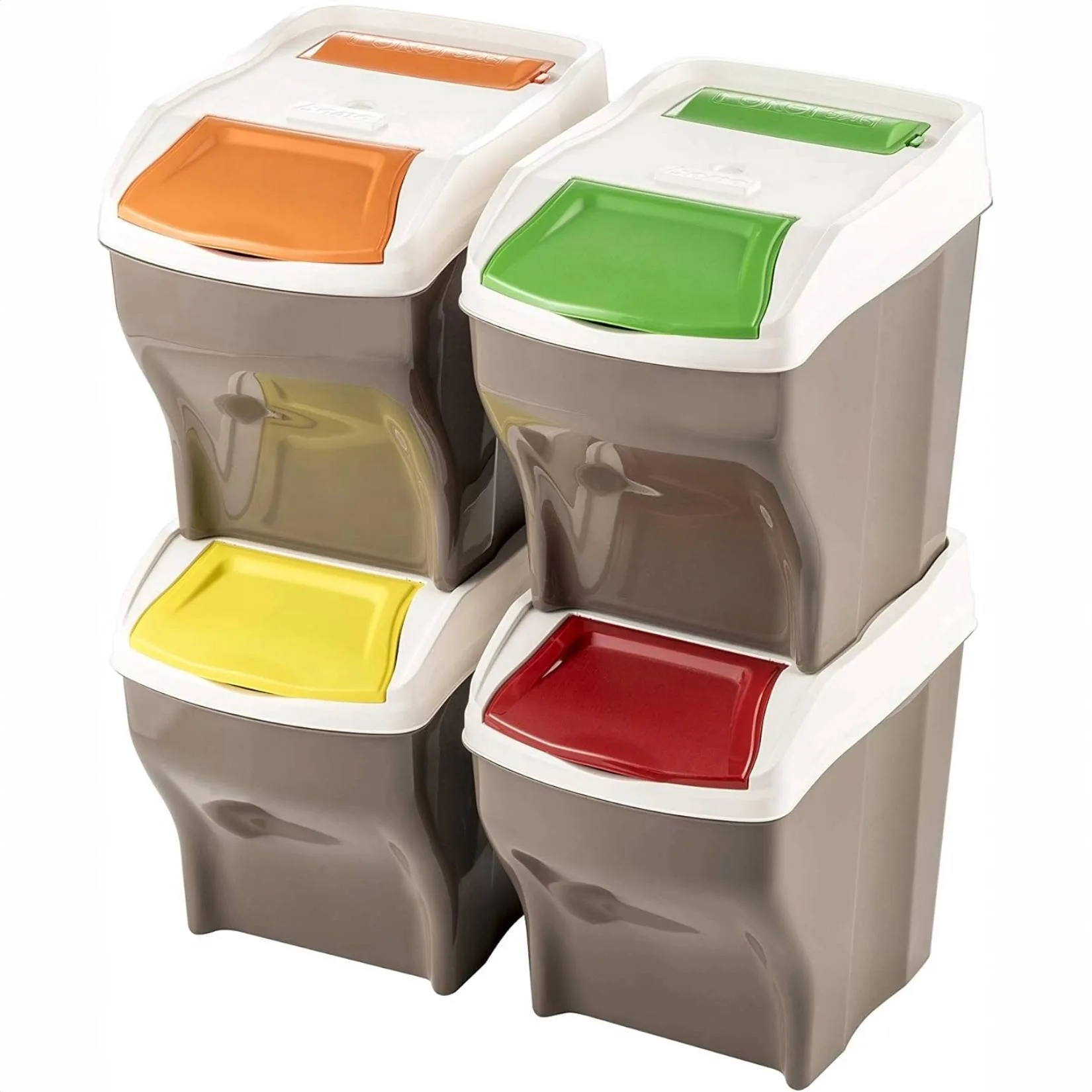 Set 4 pattumiere 27 L Bama Poker Plus Set 4 pattumiere 27 L Bama Poker Plus