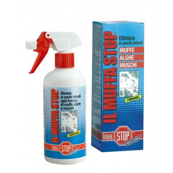 DIXI Muffa Stop 500 ml – Spray Antimuffa per Pareti, Muri e Ambienti Umidi - immagine 2