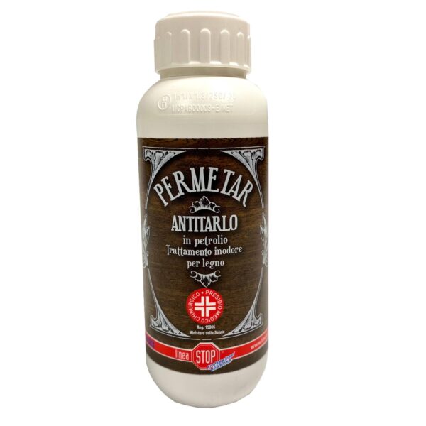 DIXI Antitarlo Permetar 250 ml – Trattamento Protettivo per Legno Contro Tarli e Insetti del Legno - immagine 1