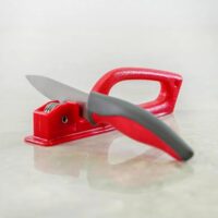 Rigamonti Affilacoltelli Manuale Diamant – Affilatore Compatto in Polipropilene per Coltelli da Cucina - immagine 4