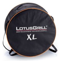 LotusGrill XL Rosso 43,5 cm – Barbecue a Carbone con Ventola, Batterie e Cavo USB, Pronto all’Uso per Esterni - immagine 3
