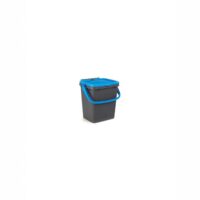 Set 3 Pattumiere Raccolta Differenziata 35L Ecoplast EcoPlus – Contenitori Ecologici Multicolor con Coperchio, 43x36xH43,5 cm - immagine 2