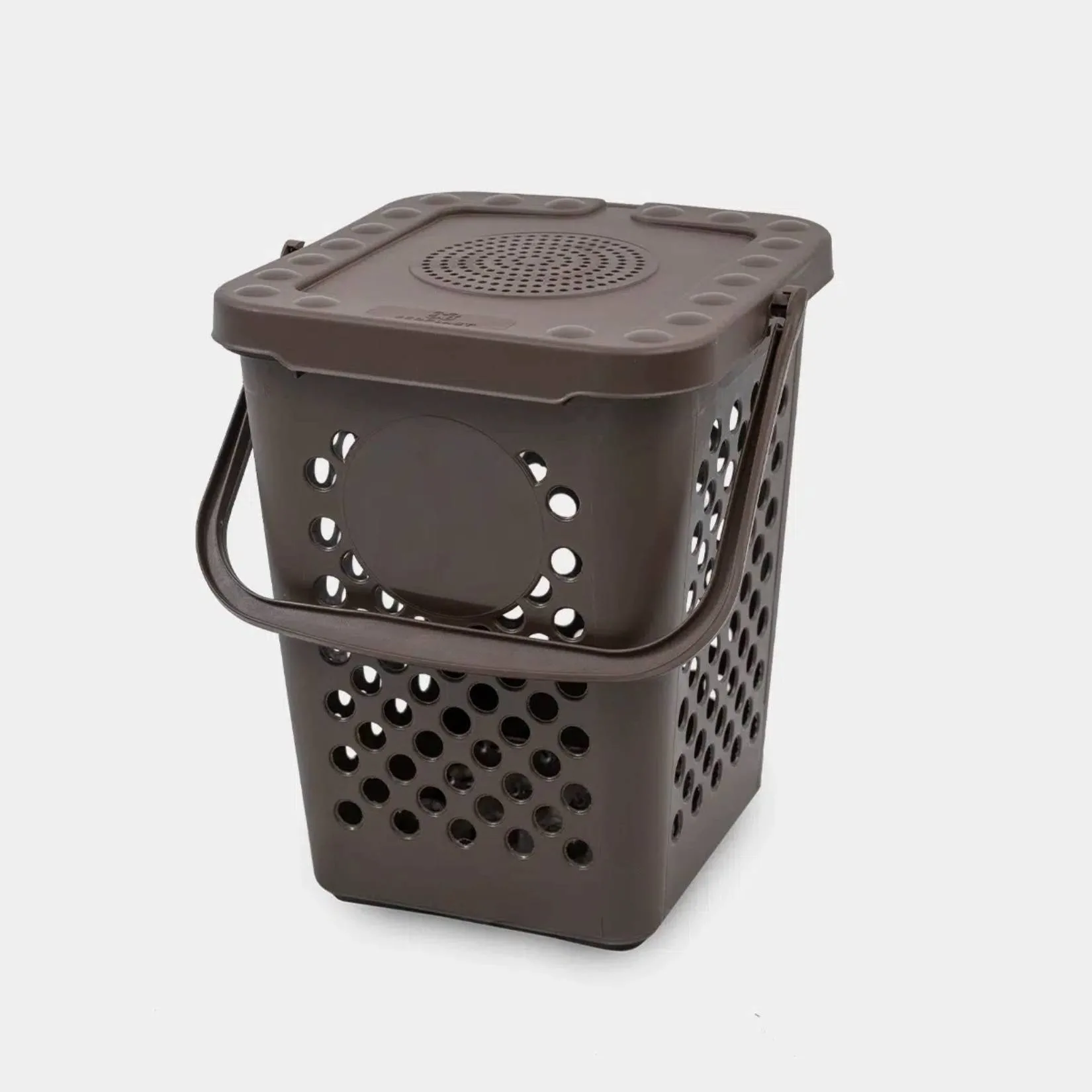 Pattumiera forata da 10 litri in plastica riciclata