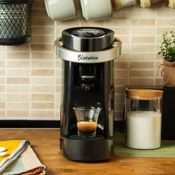 Bluemoon Borbone Nera – Macchina da Caffè a Cialde Compatta ed Elegante - immagine 4