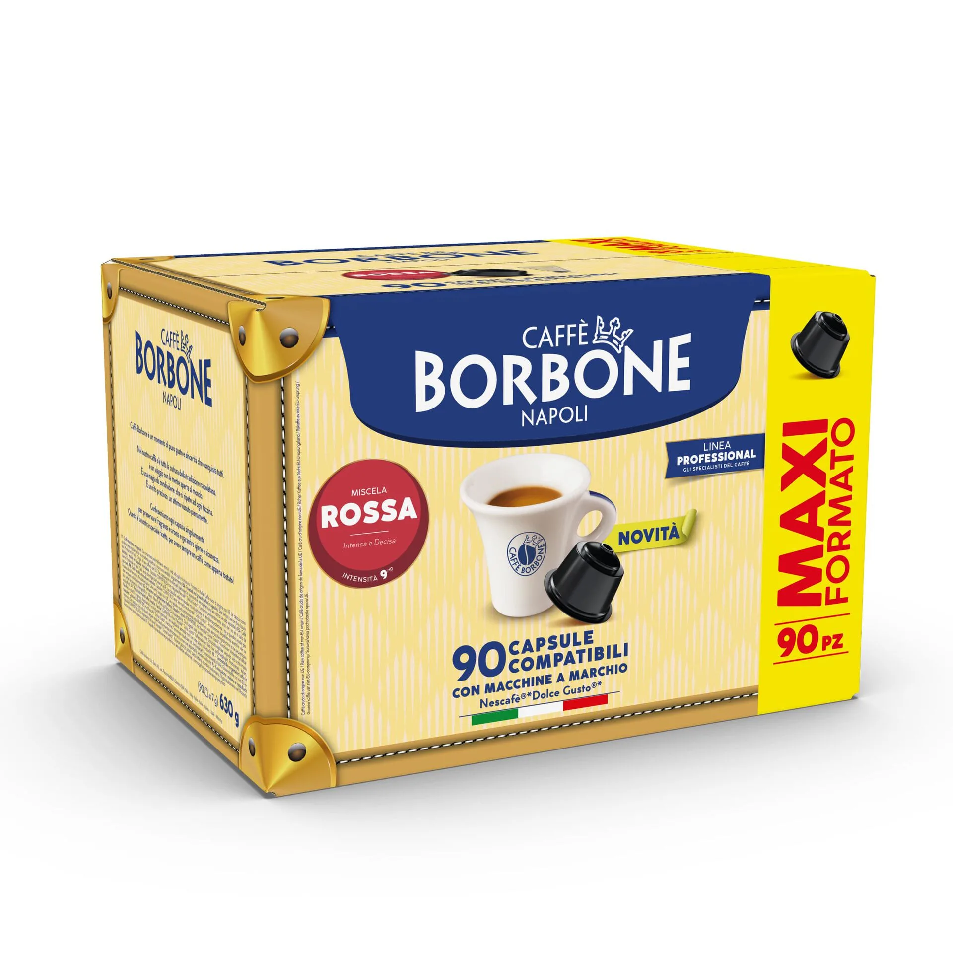 Caffè Borbone Miscela Rossa – Capsule Compatibili Nescafé Dolce Gusto* – Espresso Cremoso e Intenso - immagine 2