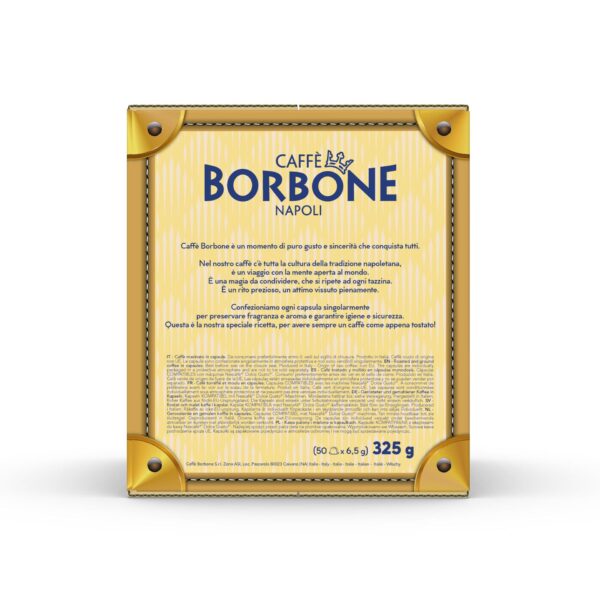 Capsule Caffè Borbone Oro Compatibili Dolce Gusto – Box da 50 Pezzi – Gusto Avvolgente e Dolce per Macchine Nescafé®* - immagine 3