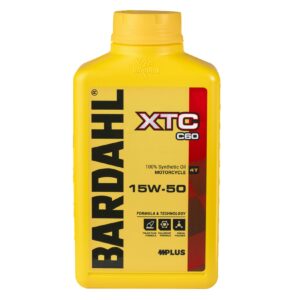 Bardahl XTC C60 15W-50 – olio motore sintetico ad alte prestazioni per moto 4 tempi