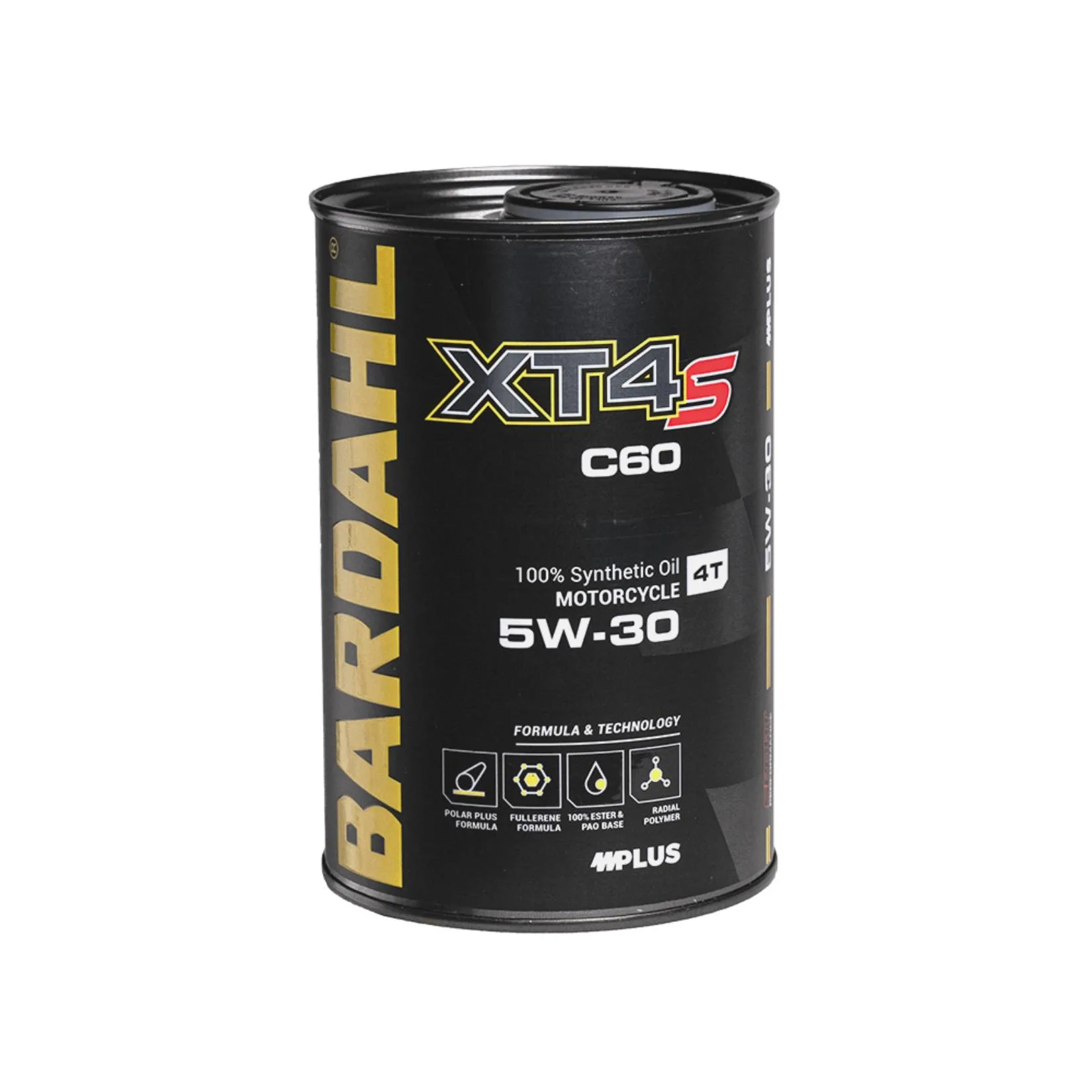 Bardahl XT4-S C60 5W-30 – Olio 100% Sintetico per Moto 4T