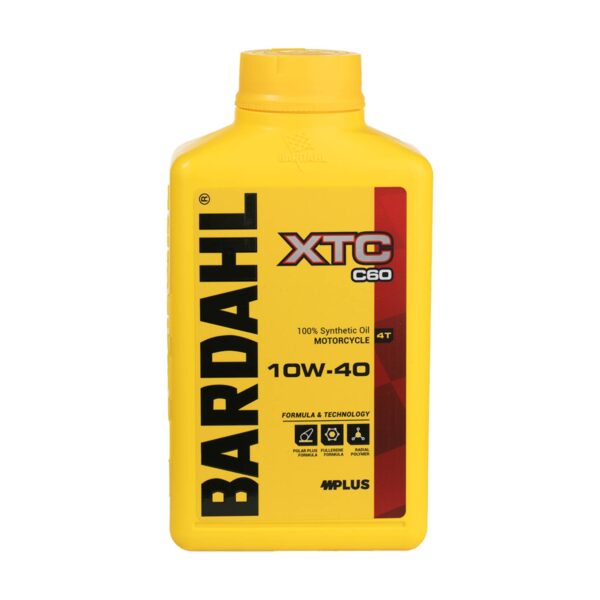 Bardahl XTC C60 10W-40 – Olio motore sintetico per moto 4T