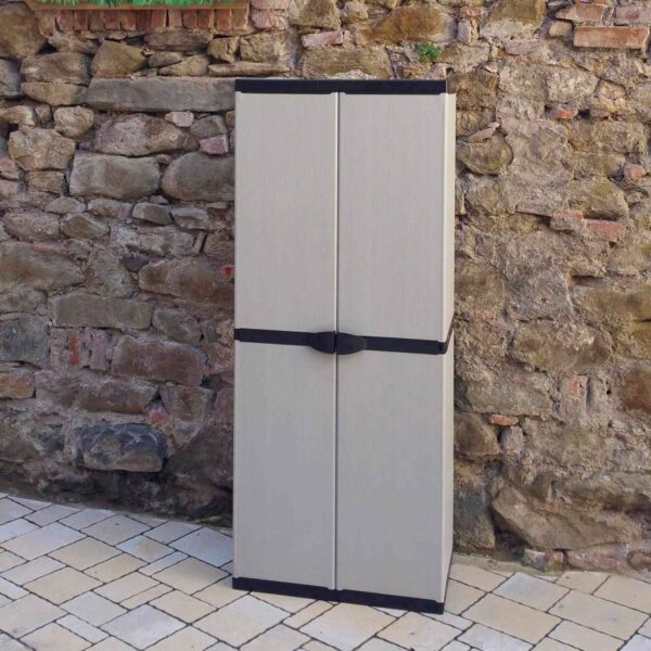 Mongardi – Armadio Portascope Mongardi 7810C04 Grigio – 68x39,5x168 cm – Robusto, Salvaspazio e Facile da Montare - immagine 5