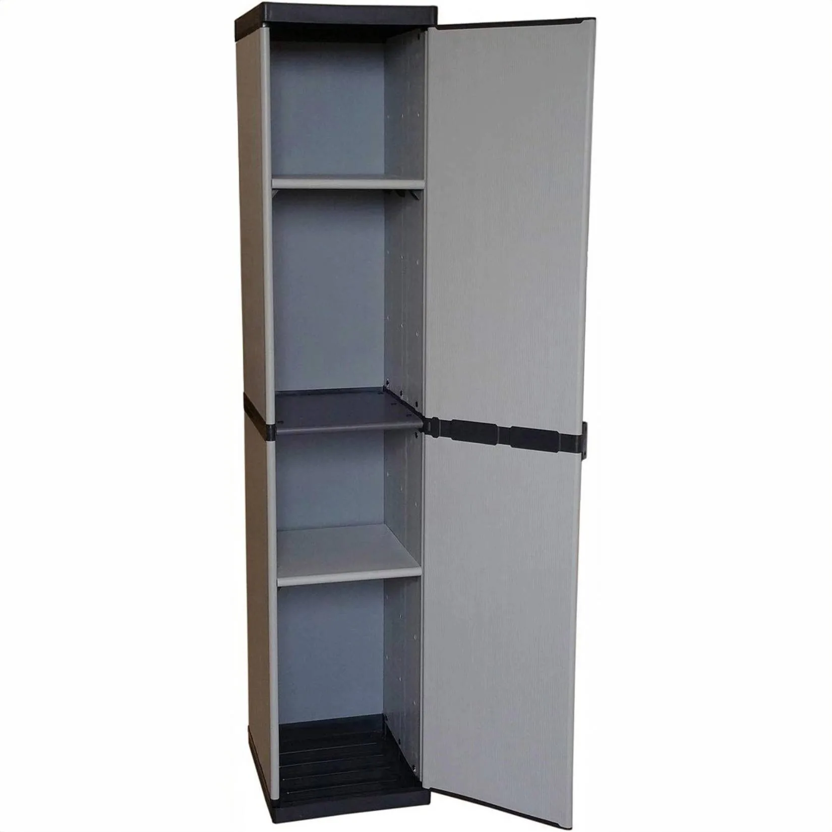 Mongardi 7813C04 Armadio Modulare 1 Anta Grigio – 34x39,5x168 cm – Compatto, Versatile e Facile da Montare - immagine 3