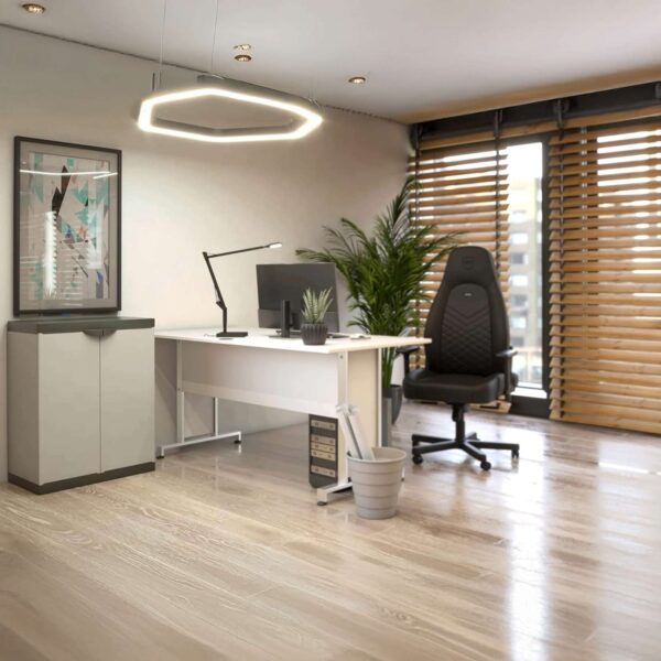 Mongardi 7818C04 Armadio Raccolta Differenziata 2 Ante con 3 Borse – 68x39,5x85 cm – Pratico, Compatto e Facile da Pulire - immagine 2