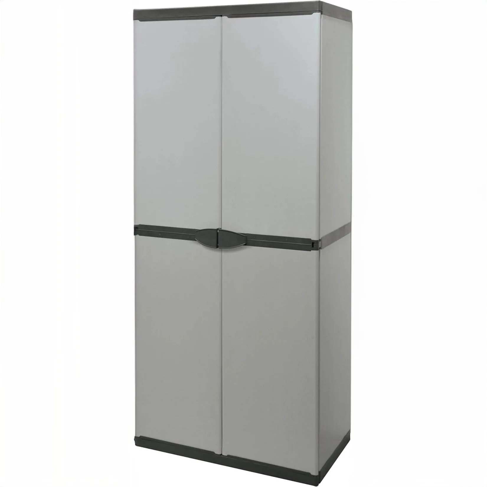 Mongardi Armadio in Resina 2 Ante con Ripiani 68x40x165 cm - immagine 3